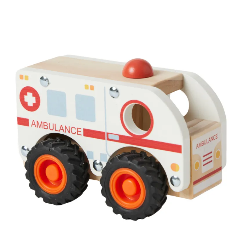 Zookabee Wooden Vehicles|Vehicles / Cars / Trucks^Ambulance Car