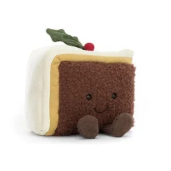 Jellycat Jellycat Christmas|Jellycat Toys^Amuseable Slice of Christmas Cake