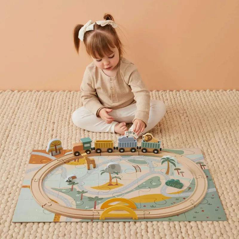 Zookabee Vehicles / Cars / Trucks|Cars / Trains / Planes^Animal Puzzle | Train Set