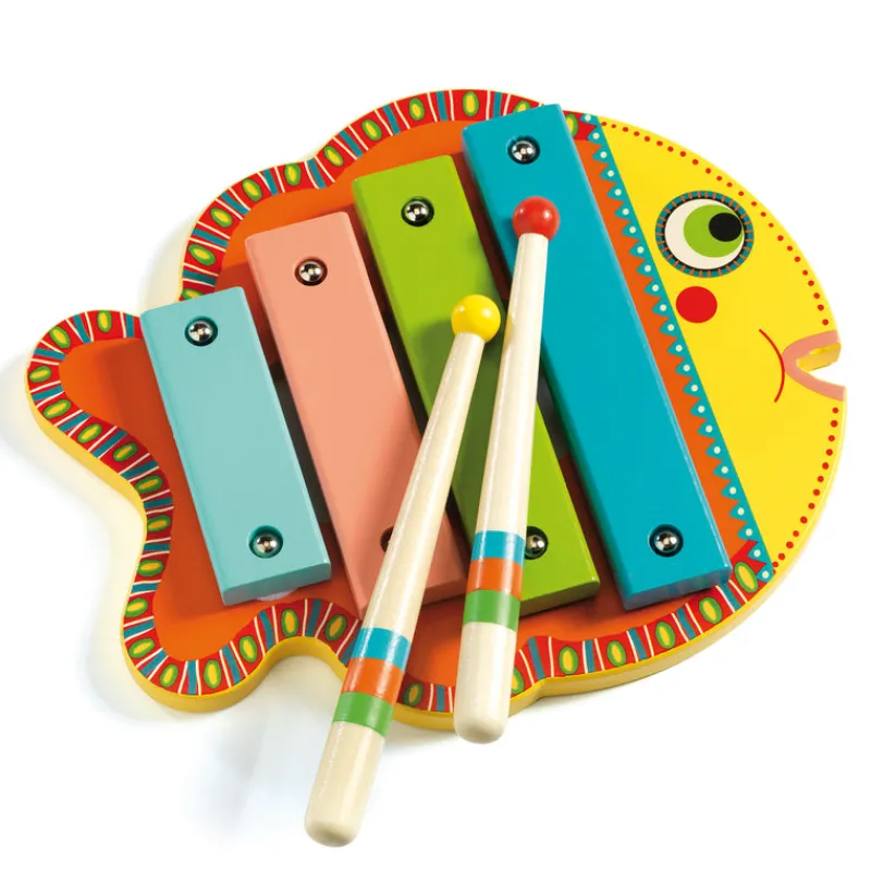 Djeco Early Learning|Sensory Play^Animamabo Fish Xylophone