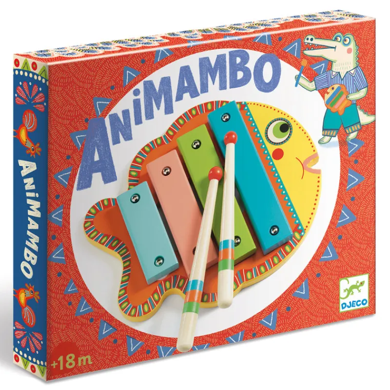 Djeco Early Learning|Sensory Play^Animamabo Fish Xylophone