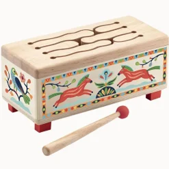 Djeco Early Learning|Musical / Auditory^Animambo Wooden Drum