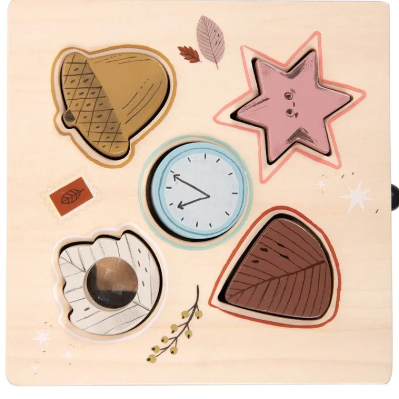 Moulin Roty Wooden Blocks|Early Learning^Apres La Pluie Shape Sorter Box