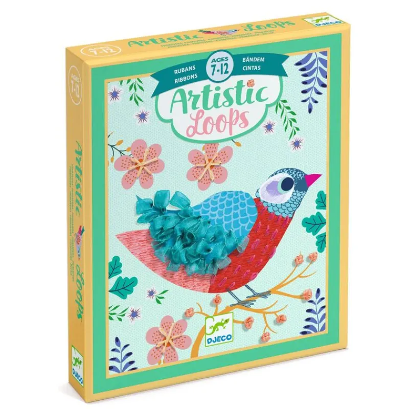 Djeco Art / Craft|Age 11 & 12^Artistic Loops Primavera Craft Kit