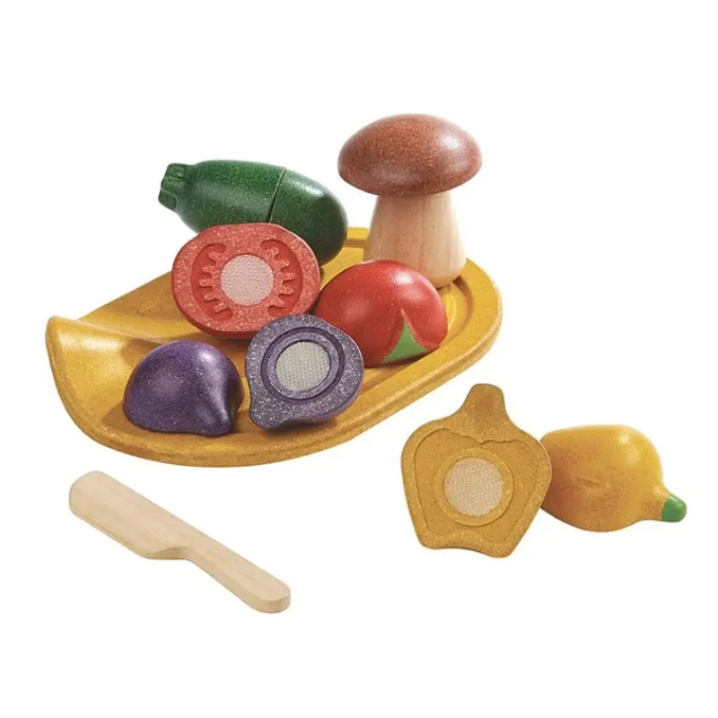 Plan Toys Play Food|Role Play^Assorted Vegetable Set