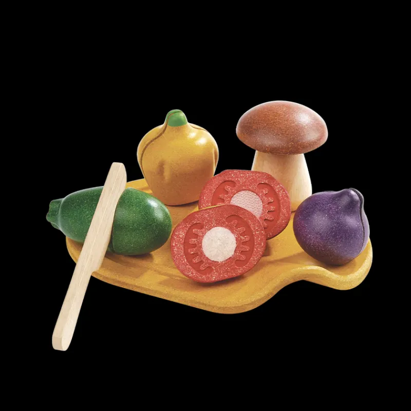 Plan Toys Play Food|Role Play^Assorted Vegetable Set
