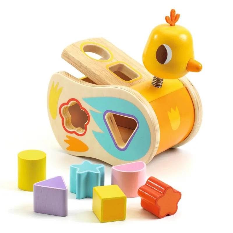 Djeco Early Learning|Stacking / Sorting^Baby Chick Sorting Box