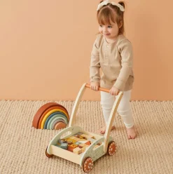 Zookabee Walkers / Push Along's|Age 1^Baby Walker With Blocks (34-Piece)