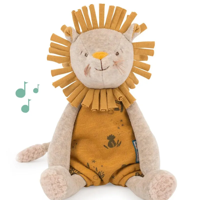 Moulin Roty Musical / Auditory|Soft Toys^Baobab Musical Lion
