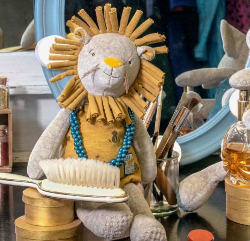 Moulin Roty Musical / Auditory|Soft Toys^Baobab Musical Lion