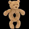 Jellycat Jellycat Toys|Age 1^Bartholomew Bear Ring Rattle