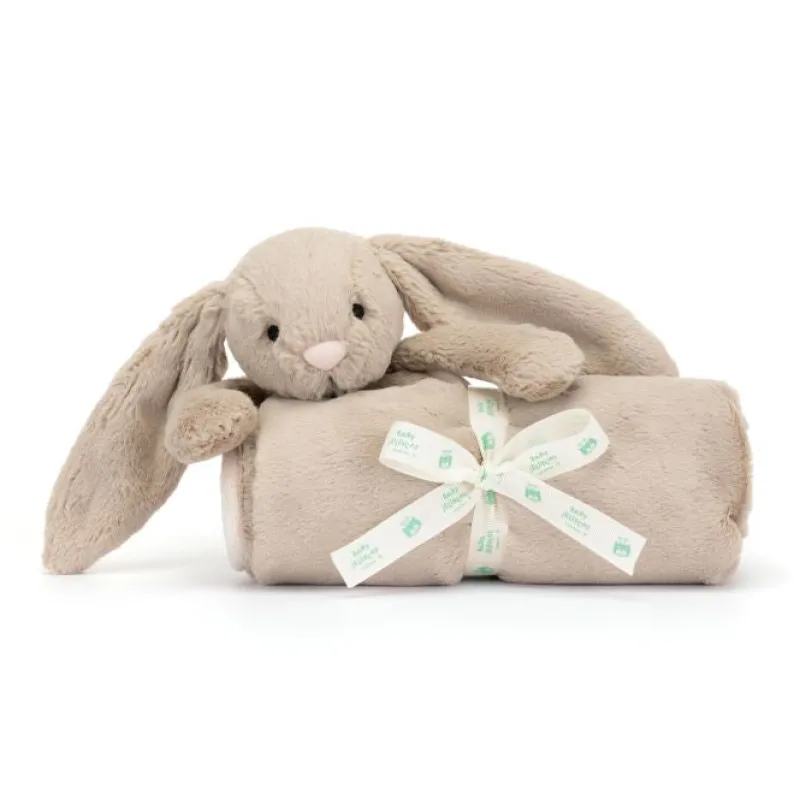 Jellycat Bashful Bunnies|Jellycat Toys^Bashful Beige Bunny Blankie 70 x 56cm