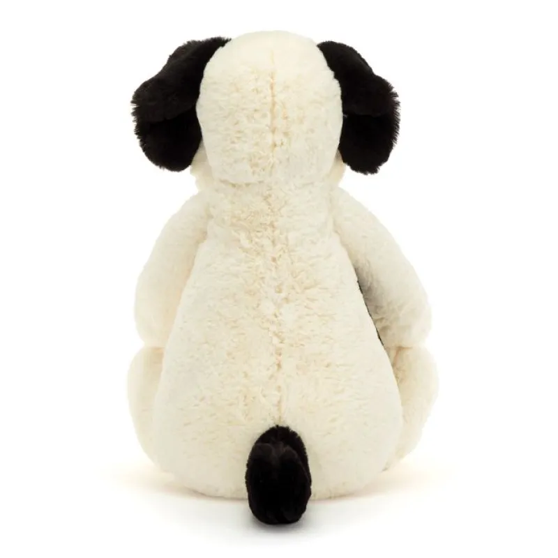 Jellycat Jellycat Toys|Soft Toys^Bashful Black & Cream Puppy - REALLY BIG