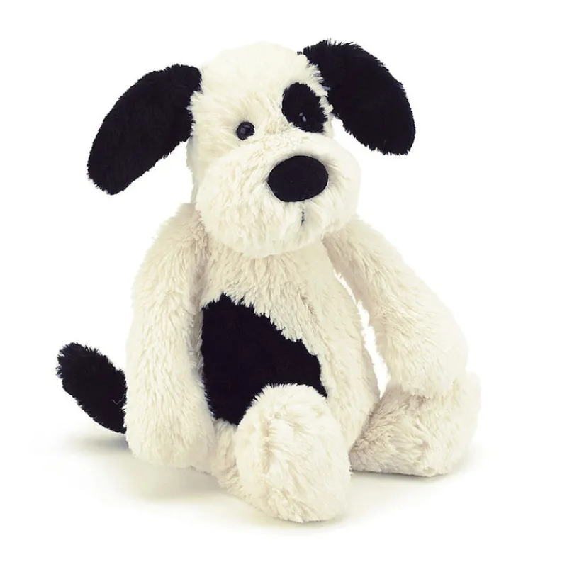 Jellycat Jellycat Toys^Bashful Black & Cream Puppy - Small