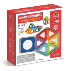 Magformers Stem Toys|Construction^Basic Plus 14 Set