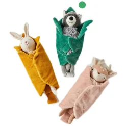 Jiggle u0026 Giggle Comforters|Soft Toys^Bedtime Baby Raccoon