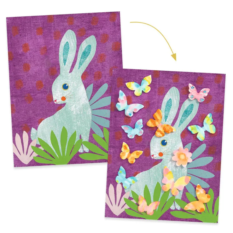 Djeco Art / Craft|Age 5 & 6^Blotting Paper Drawing Set