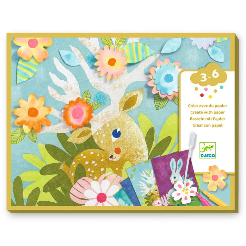 Djeco Art / Craft|Age 5 & 6^Blotting Paper Drawing Set