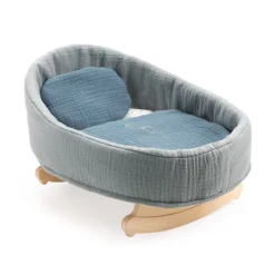 Djeco Dolls|Dolls^Blue Dream Doll Rocking Cradle