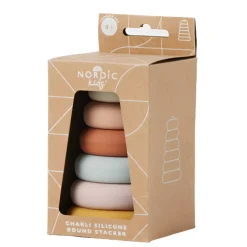 Nordic Kids Early Learning|Stacking / Sorting^Charli Silicone Round Stacker