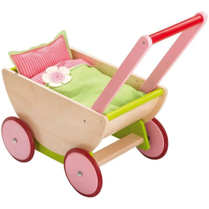 Haba Role Play|Dolls^Cherry Blossom Convertable Doll Pram