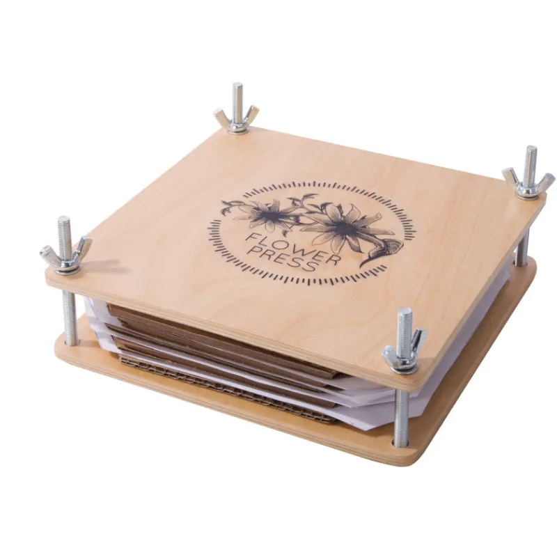 IS Gifts Art / Craft|Teenager^Classic Wooden Flower Press