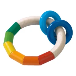 Haba Rattles / Clutching|Age 1^Clutching Kringelringel