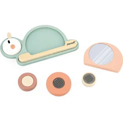 Janod Wooden Puzzles|Early Learning^Cocoon Stacking Sensory Snail