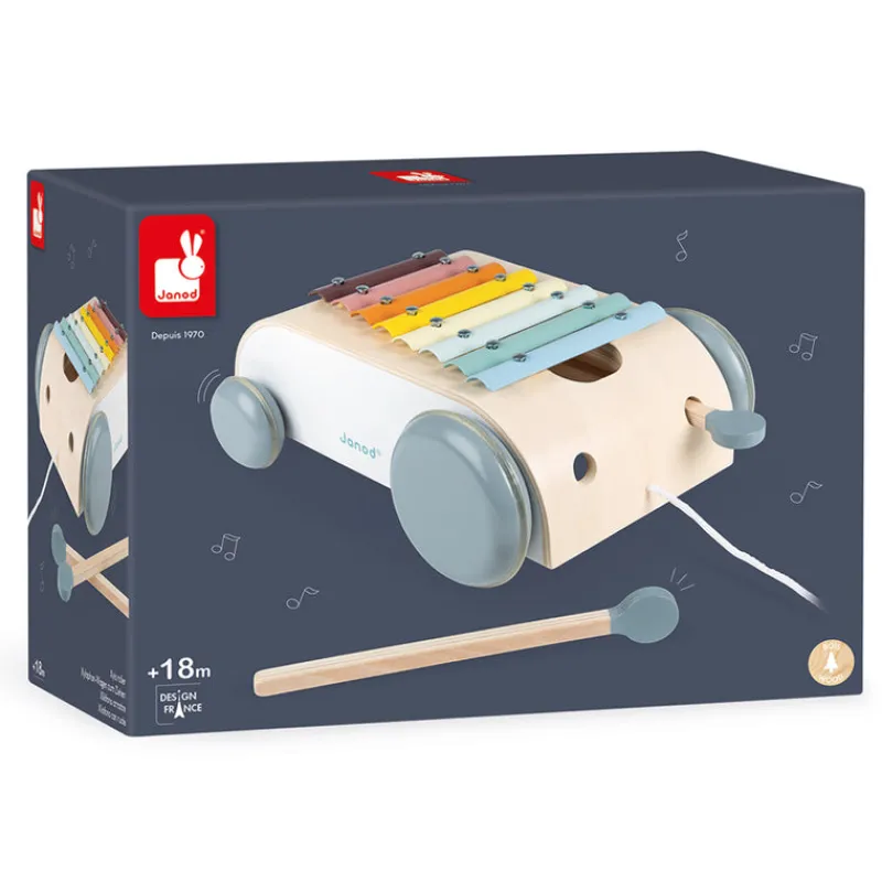 Janod Early Learning|Sensory Play^Cocoon Xylo Roller