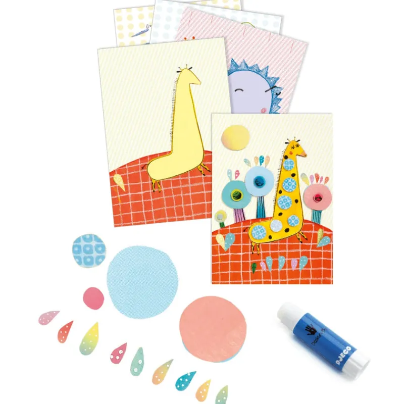 Djeco Art / Craft|Age 5 & 6^Collages for Little Ones - Tres Pop