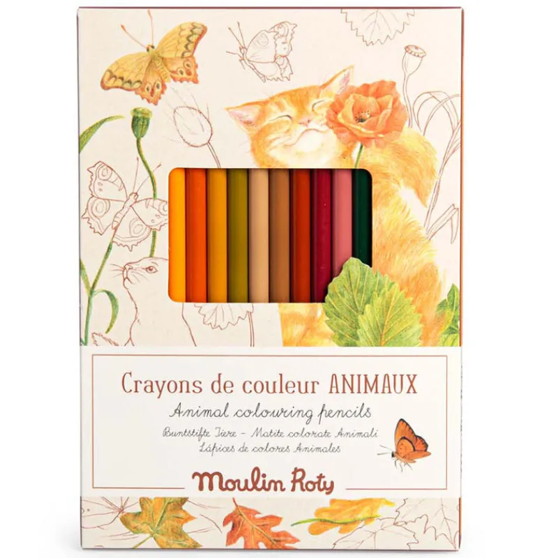 Moulin Roty Teenager|Age 9 & 10^Colouring Pencils & Cards | Nature