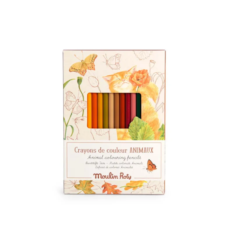 Moulin Roty Teenager|Age 9 & 10^Colouring Pencils & Cards | Nature