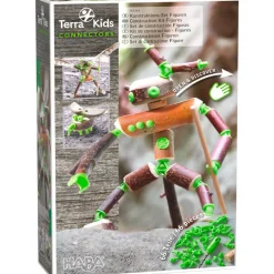 Haba -Terra Kids Stem Toys|Nature / Exploration^Connector Figures (66 piece)