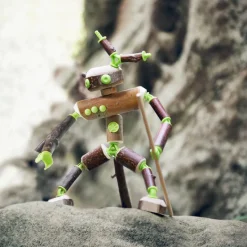Haba -Terra Kids Stem Toys|Nature / Exploration^Connector Figures (66 piece)