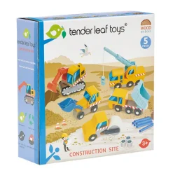 Tender Leaf Toys Vehicles / Cars / Trucks|Cars / Trains / Planes^Construction Car Set