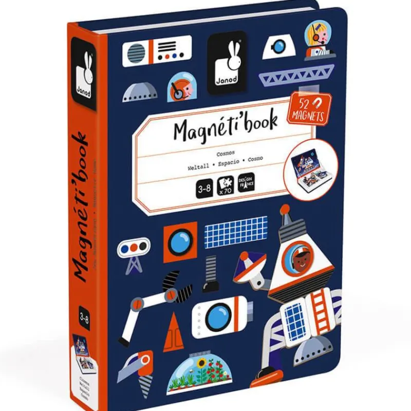 Janod Games|Age 5 & 6^Cosmos Magnetibook