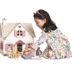Tender Leaf Toys Small World Play|Role Play^Cottontail Cottage (Furnished)