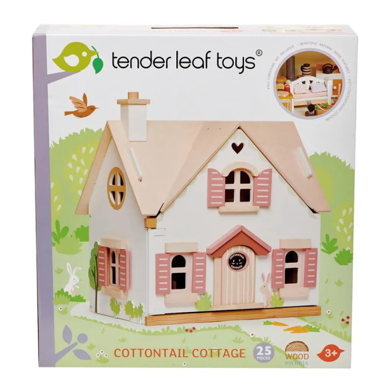 Tender Leaf Toys Small World Play|Role Play^Cottontail Cottage (Furnished)