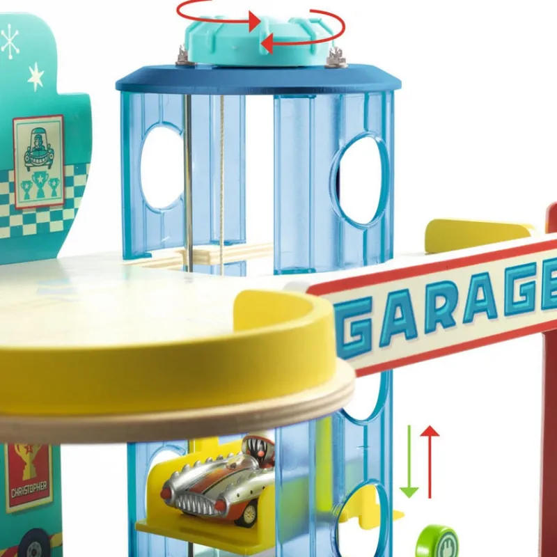 Djeco Vehicles / Cars / Trucks|Cars / Trains / Planes^Crazy Motors Garage