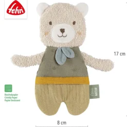 Fehn Sensory Play|Musical / Auditory^Crinkle Bear