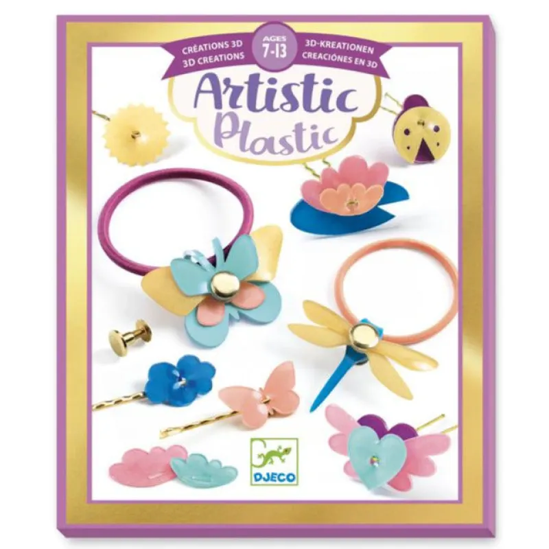 Djeco Art / Craft|Age 11 & 12^3D Hairstyling Artistic Plastic