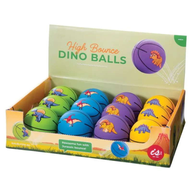 IS Gifts Active Play^Dino High Bounce Ball