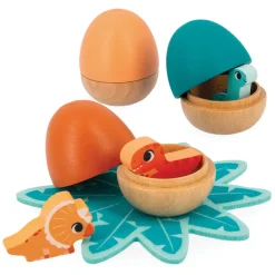 Janod Early Learning|Activity Toys^Dino Suprise Eggs