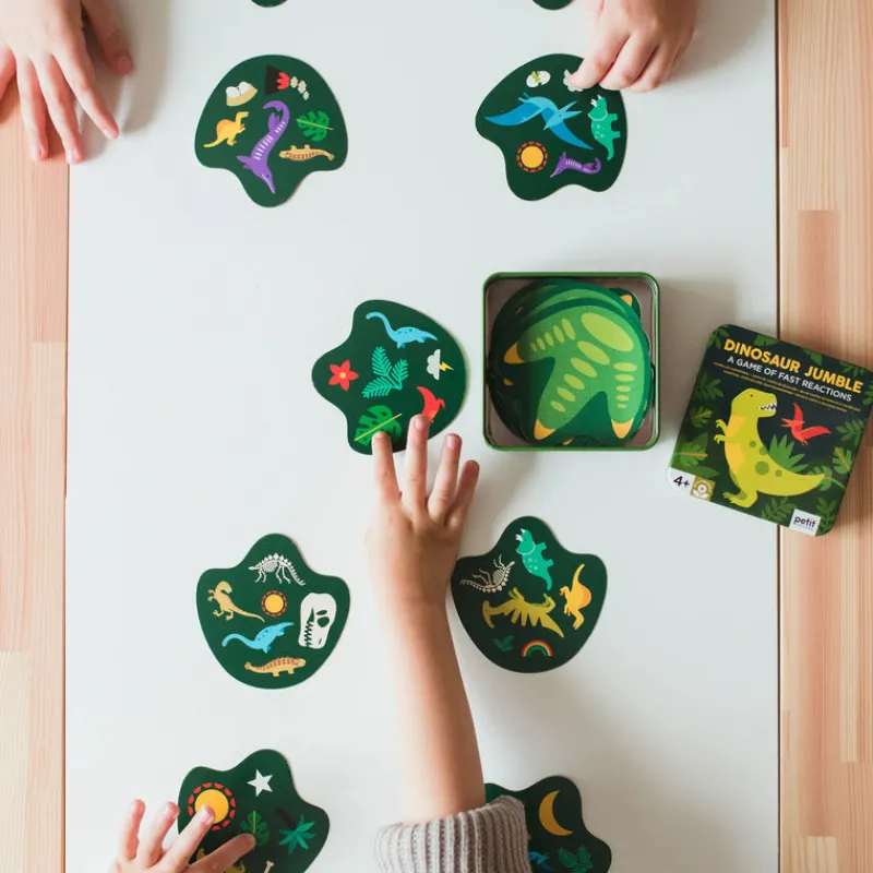 Petit Collage Games|Age 7 & 8^Dinosaur Jumble
