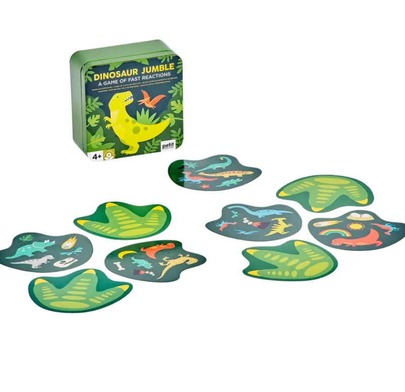 Petit Collage Games|Age 7 & 8^Dinosaur Jumble