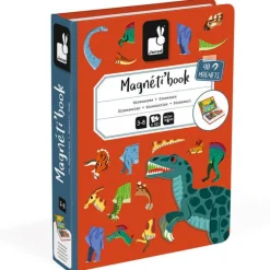 Janod Games|Age 5 & 6^Dinosaurs Magnetibook