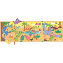 Janod Age 5 & 6|Age 4^Dinosaurs Magnetic Story