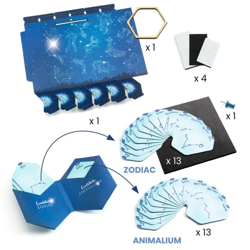 djeco Art / Craft|Teenager^DIY Constellation Viewer