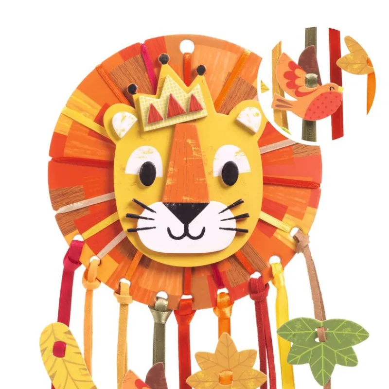 Djeco Art / Craft|Age 7 & 8^DIY Little Lion Dreamcatcher
