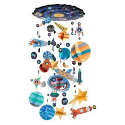 Djeco Art / Craft|Age 11 & 12^DIY Solar System Mobile Kit